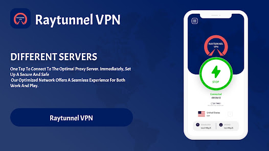 Raytunnel VPN application preview